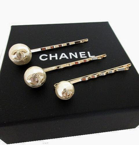 CHANEL ゴールド ヘアピン CHANEL ヘアピン ゴールド - メルカリ
