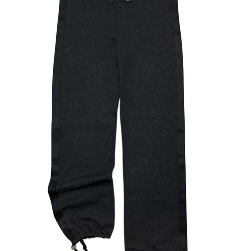 CHANEL シャネル CCロゴ コットン ベロア パンツ ダークグレー CHANEL シャネル CCロゴ コットン ベロア パンツ ダークグレー